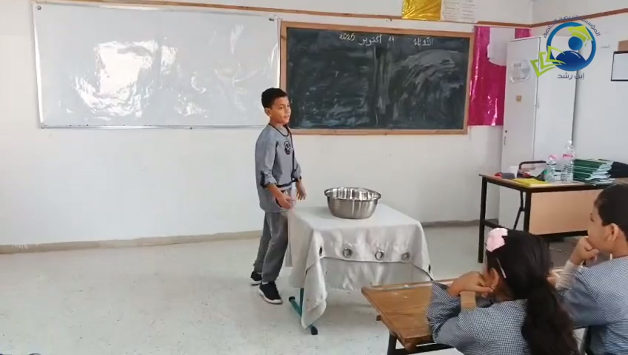 En classe
